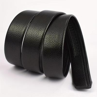 Clearance Men's 3.5cm Wide Automatic Buckle-Free Belt