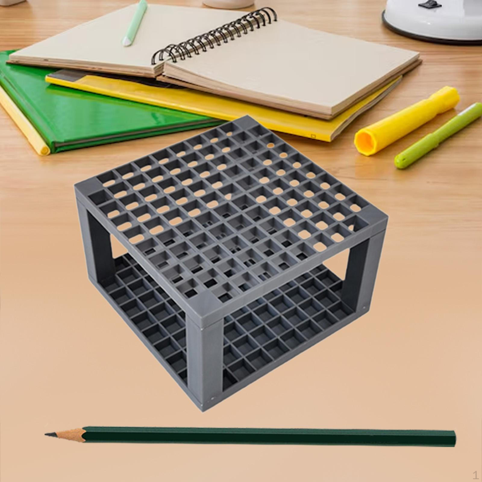 

Подставка для кистей для рисования, подставка для карандашей для бровей, держатель для карандашей, маркер для художественных кистей 96 Holes