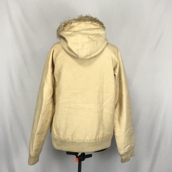 Milkfed Fur Hooded Blouson Coat Yellow Beige Men's S(USED)
