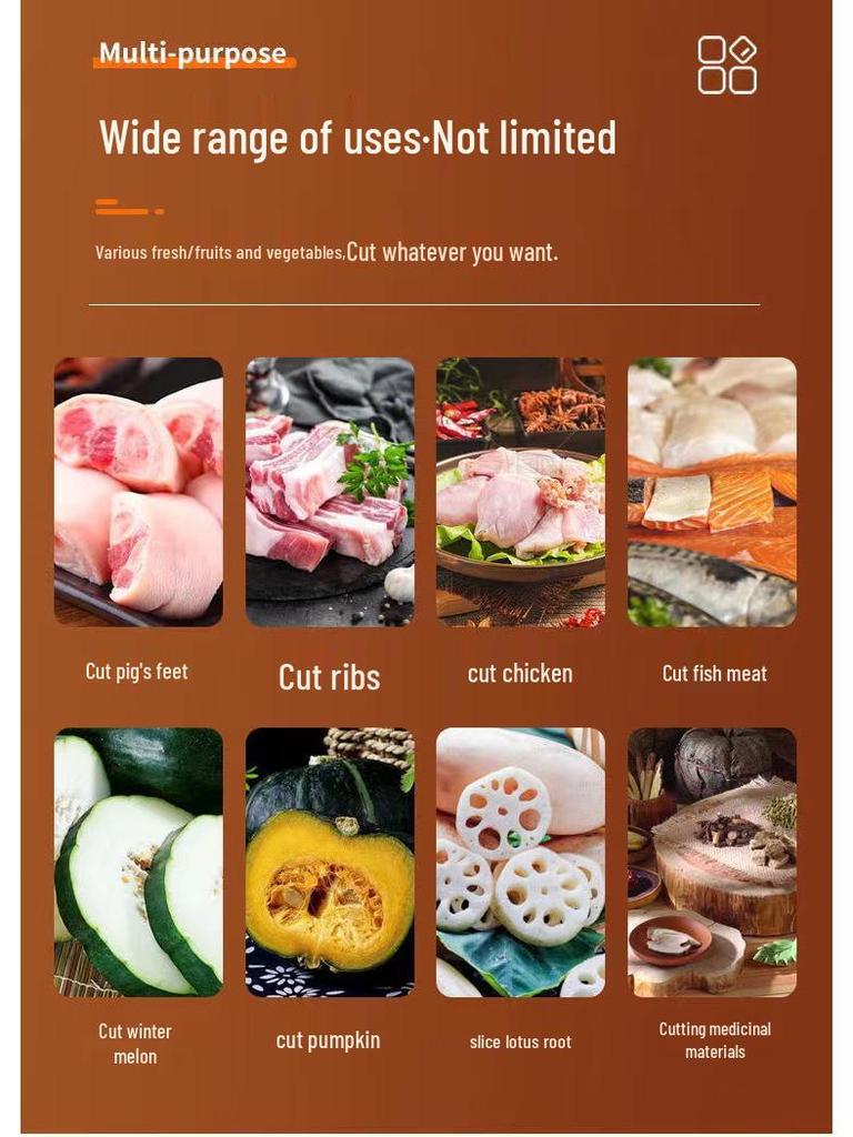 Multifunctional Manual Meat and Lamb Roll Slicer
