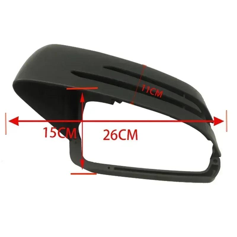For Mercedes Benz A B C E S CLA GLA GLK CLS Class W176 W204 W117 X156 X204 Carbon Fiber Side Door Rearview Mirror Cap Cover Trim