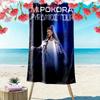 M Pokora Print Beach Towel, Large Soft Quick Dry Towel for Beach Camping Swimming