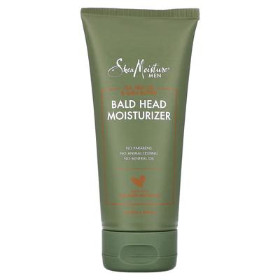 Men's Bald Moisturizer, Tea Tree Oil and Shea Butter, 5.5 Fl Oz (163 Ml)