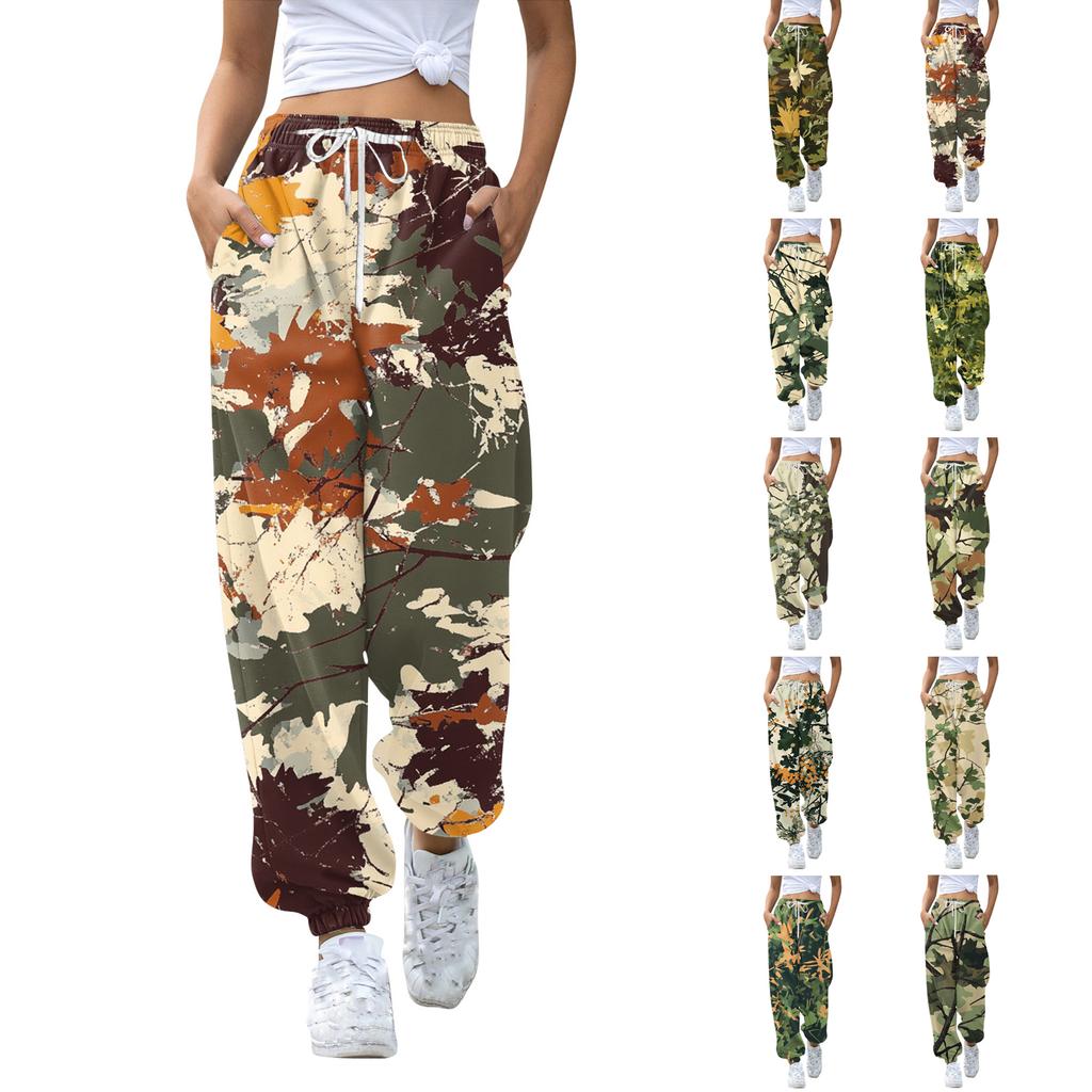 Pantalon de survêtement décontracté pour enfants avec cordon de serrage, poche et imprimé sport dégradé