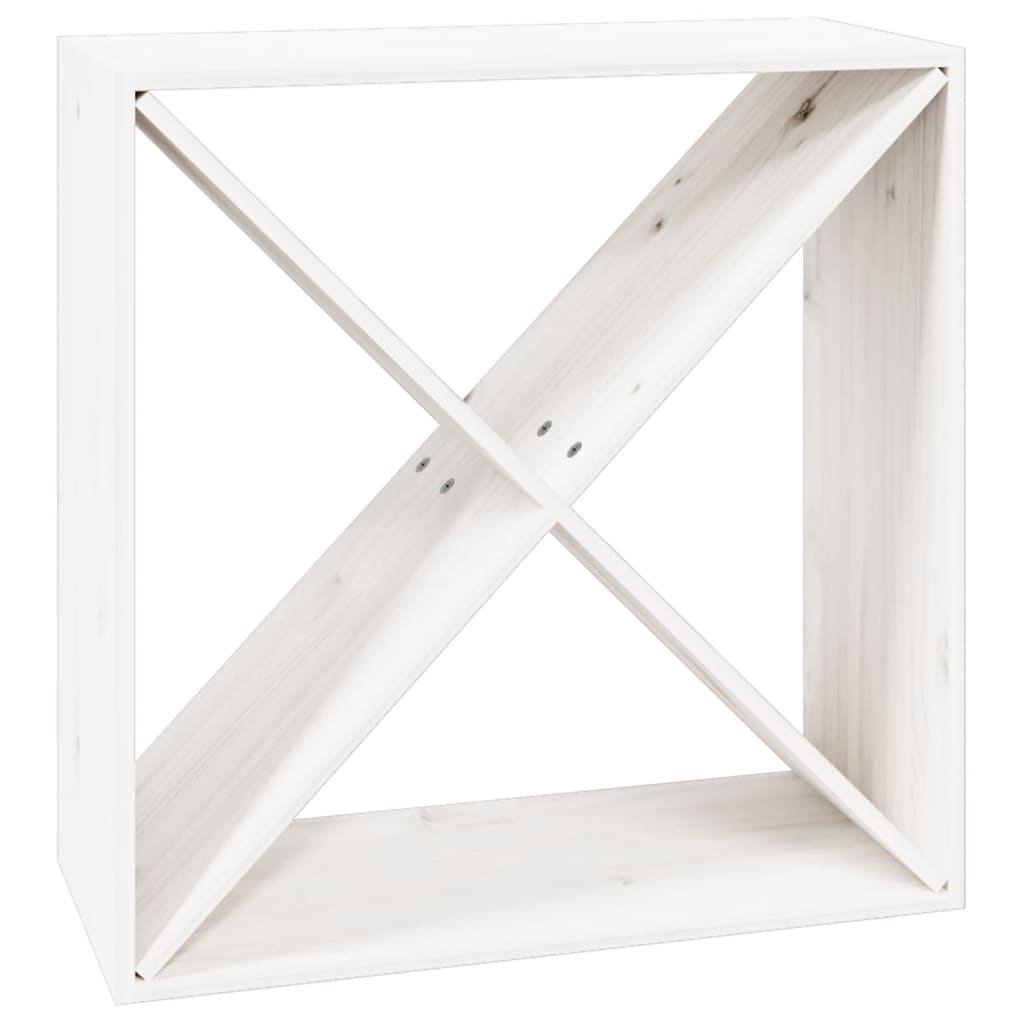 Wine Rack White 62 x 25