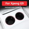For Xpeng G9 Xiaopeng G9 2025 2026 Cup Slot Storage Pad Shockproof Cup Holder Mat Interior Protective Accessories