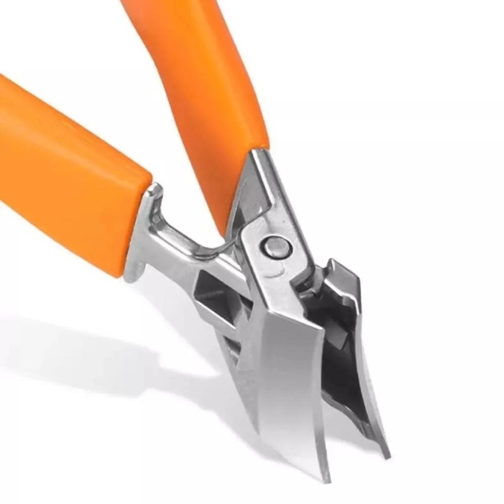 Wide Jaw Opening Nail Clippers Anti Splash Slanted Nail Clipper Precise Stainless Steel pedicure Nail Tools