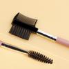 1/2/5PCS 3 Head Eyebrow Eyelash Shaper Double Head Brush Makeup Grooming Tool Cosmetic With 3 Different Spoolie Brushes