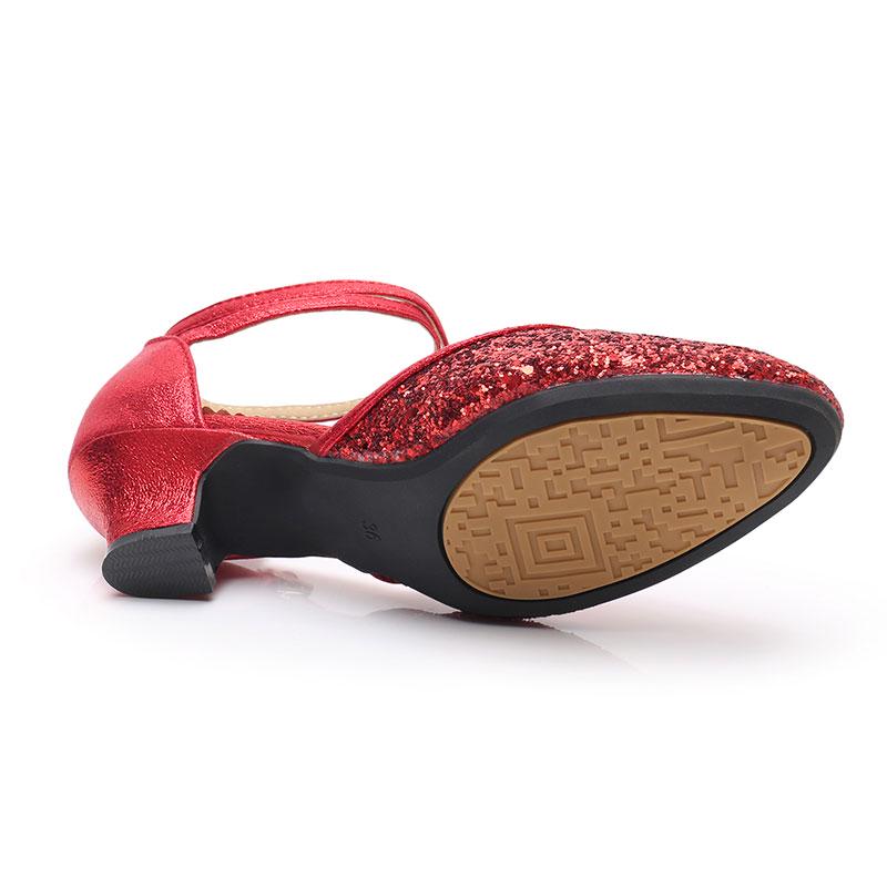 Tanzschuhe Damen Mädchen Niedrige Absätze Standard Tanzschuhe Moderner Tango Standard Tanzschuhe mit Absatz 3,5CM