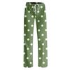 Womens Pajama Pants Sleepwear Casual Drawstring Elastic Waist Pants Comfy Straight Yoga Loose Trousers