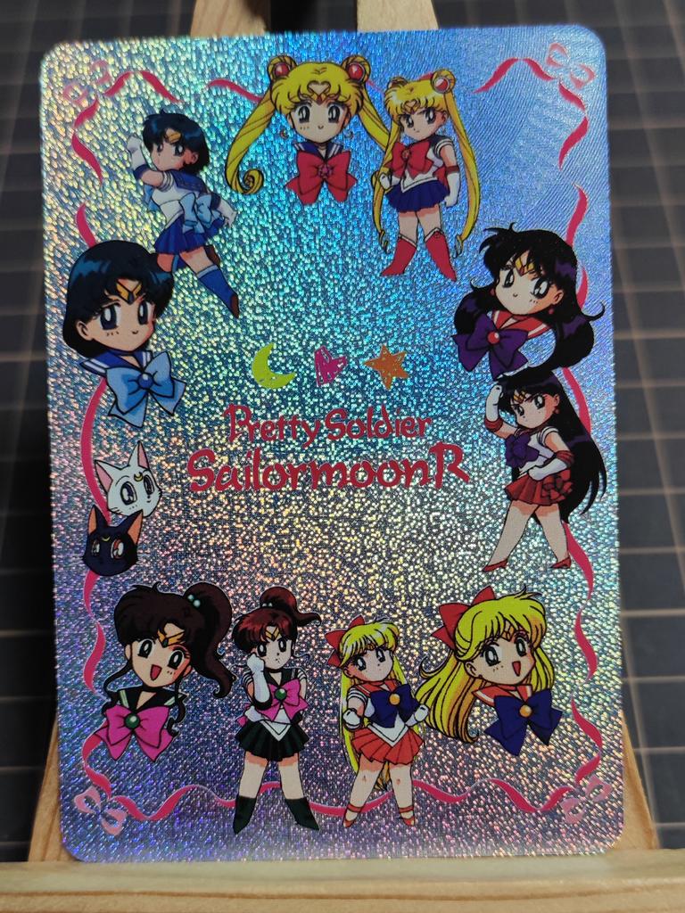 DIY Sailor Moon - Samodzielnie wykonane karty do złocenia, składane, błyszczące światło. Błyski gwiazd Anime Zabawka Prezent Kreskówka