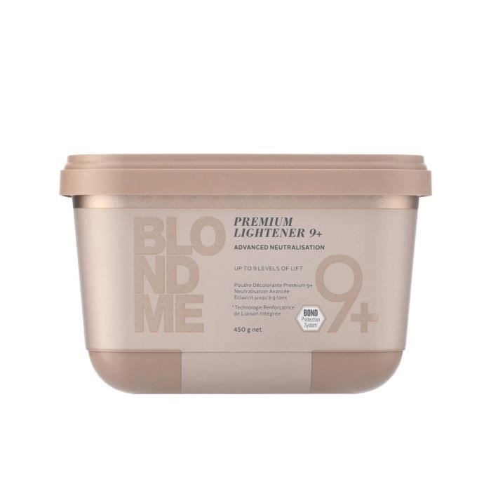 Polvo decolorante - SCHWARZKOPF - Premium Lightener 9+ - 450grs - Rubio - Anti-Metal