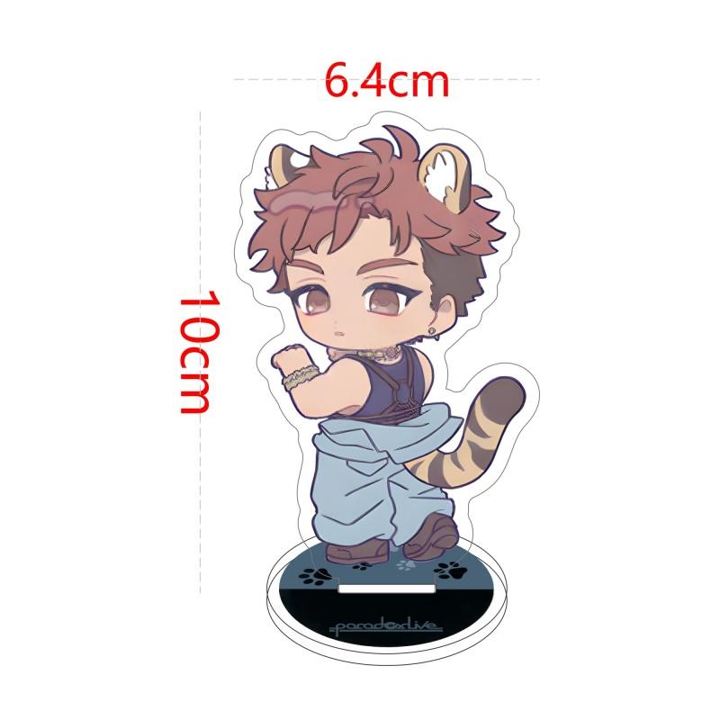 Anime Paradox Live Sugasano Aren Yon Hajun Acrylic Stand Keychain Figure Model Plate Desk Decor Standing Sign Fans Birthday Gift