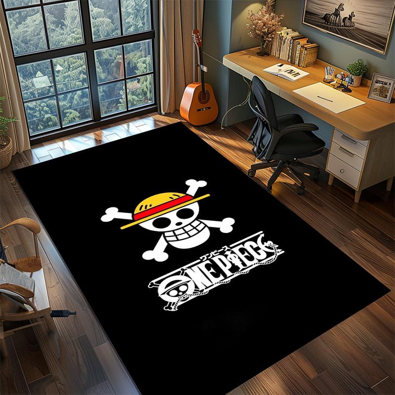 Anime Carpet Rug for Living Room Bedroom Home Sofa Decoration, Non-slip Floor Mat
