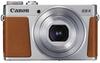 Kompaktní digitální fotoaparát Canon PowerShot G9 X Mark II Stříbrný optický zoom PSG9XMARKIISL 1.0 senzor/F2.0 objektiv/3x