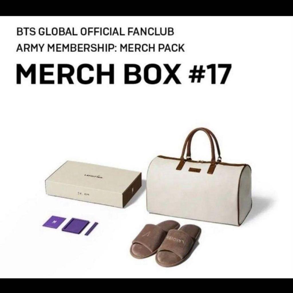 [USED] BTS FC Limited MERCH BOX V "LAYOVER" Taehyung