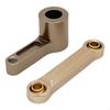 1/7 RC Car Steering Rod Servo Arm Accessories Spare Parts Portable Direct Replaces Durability