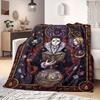 Hunter Anime Print Blanket Warm  Comfortable Flannel Blanket Suitable for Bedrooms, Sofas, Beds, Chairs, Picnics, Travel