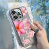 Hawaiianische Meeresschildkröte Rosa Blume Hülle für iPhone 17 Air 16 E 15 14 Plus 13 12 11 Pro Max XS Max Stoßfeste Weiche Silikonhülle