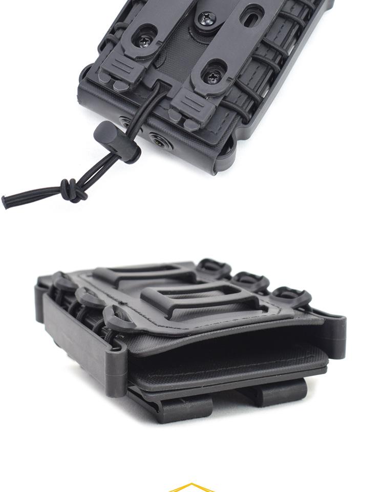 Scorpion Softshell Jacket with Universal Tactical Quick-Draw Pouch & Molle Holster, 5.56/7.62 Compatible.