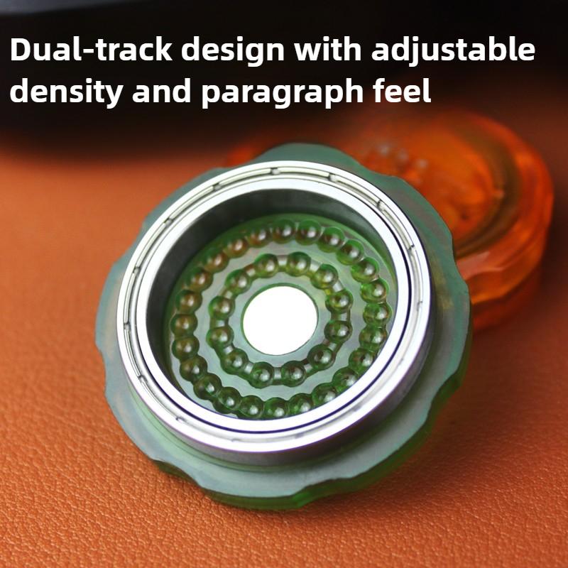 Fidget Magnetic Push Coin Mechanical Slider Pushing Card Edc Relieve Stress Reducing Sensory Toy Adults Anti Anxiety Hypnosis