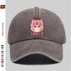 Pc Leopard Print Background Cartoon Alpaca Print Baseball Cap Fresh And Playful Style Sun Hat Comfortable And Lightweight Tru