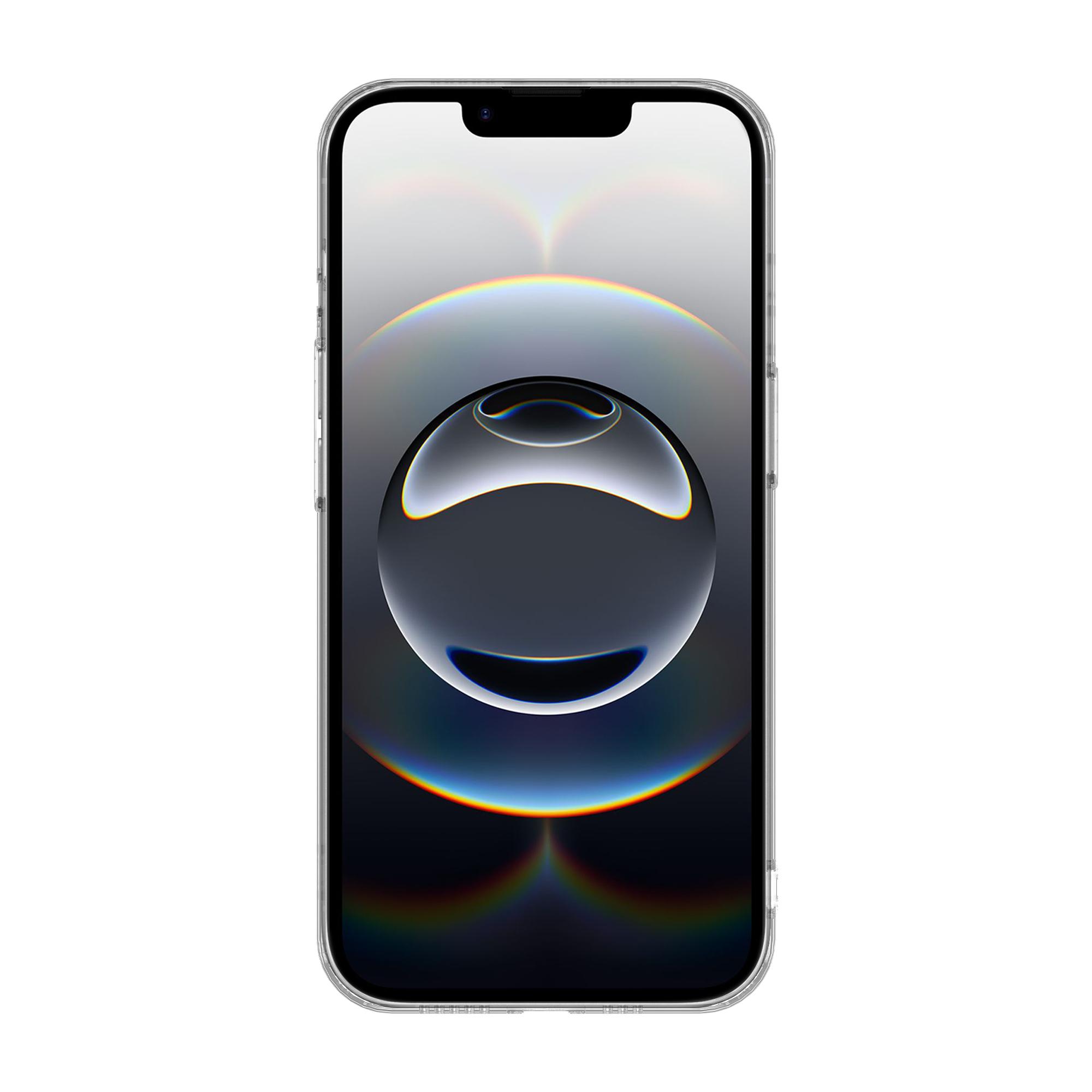 

For iPhone 14 Clear Case KALEBOL 1.5mm Thickened TPU Shockproof Phone Cover Transparent