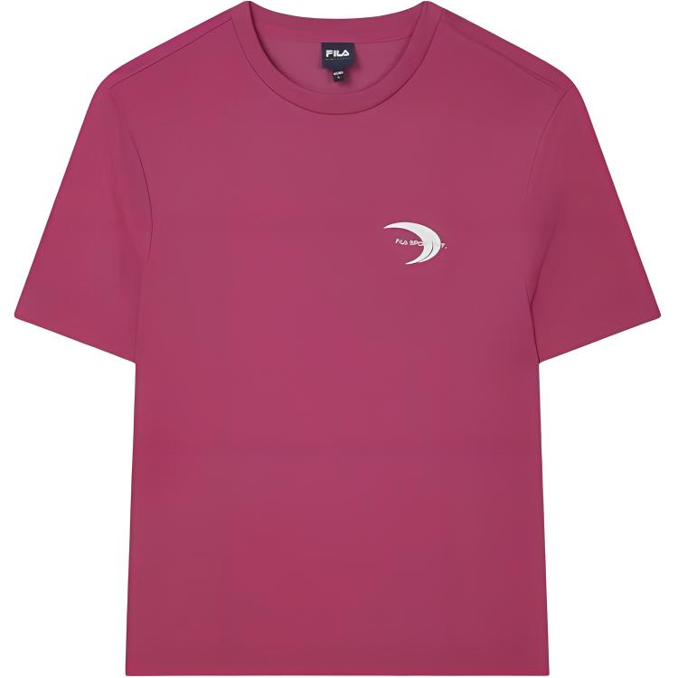 

Fila Дофамин Удобная Свободная Повседневная Футболка с Коротким Рукавом Мужские Топы Розово-Красный F71M429101F-RD L