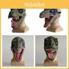 Jurassic World Dinosaur Latex Mask Headgear Tyrannosaurus Rex Halloween Cosplay Prop