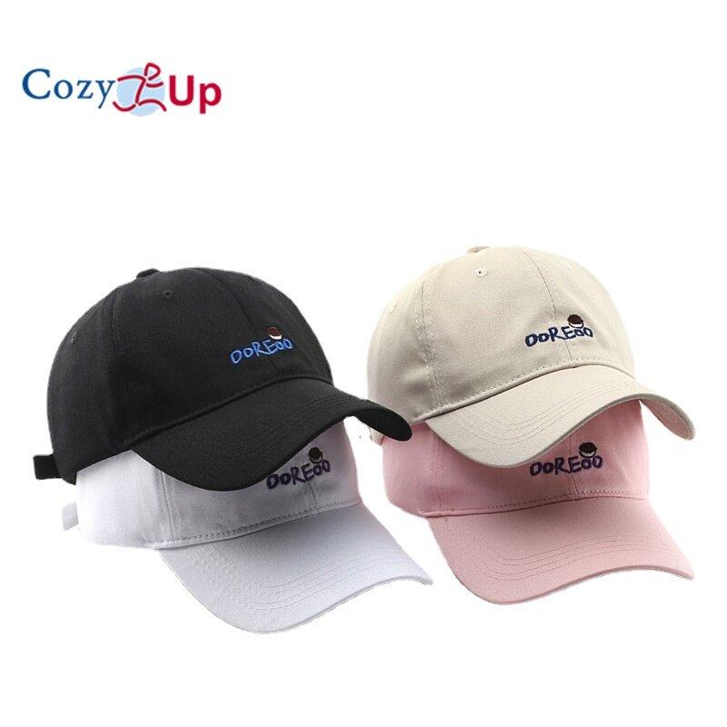 

Cozy Up Новая бейсболка Буква Вышивка Открытый солнцезащитный крем Хлопок Комфортный
