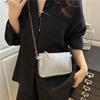 Popular Crocodile Pattern Chain Small Square Handbag Crossbody Bag
