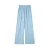 Sweatpants Quick-drying Women's Summer Thin 2025 New Striped Pants Student High School Student Drape Ice Silk Wide-leg Pants