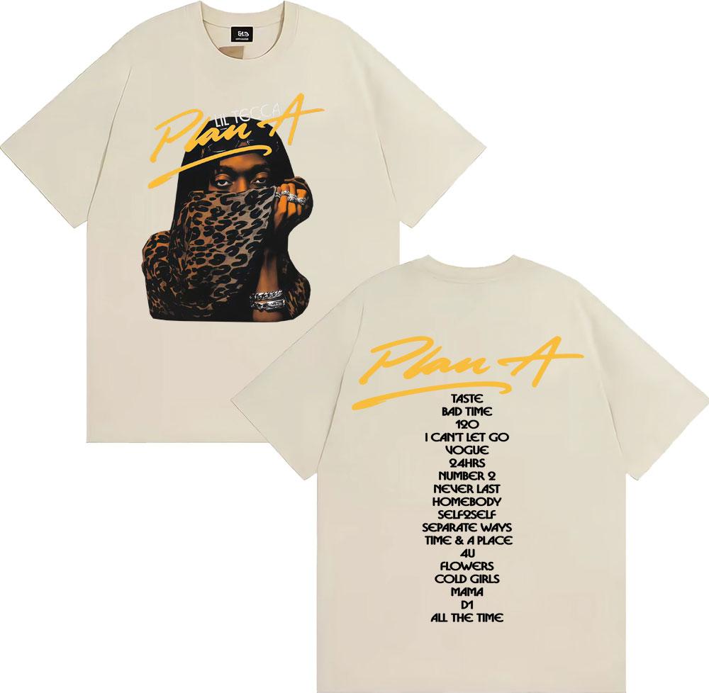 

Рэпер Lil Tecca План А Альбомный Тур Графические Футболки Мужская Одежда Модный Тренд Крутая Футболка Повседневная Уютная Футболка Оверсайз Топы M