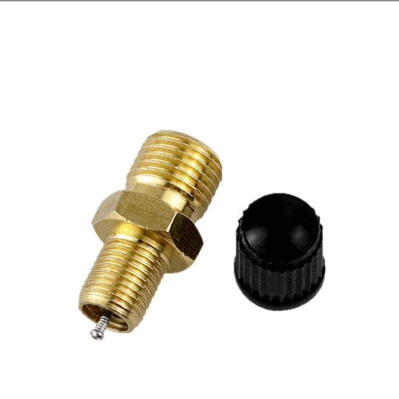 Copper Valve Cap 1/8 1/4 NPT M8*1 Brass Fitting Cap Used Valve Cores of Car Motorcycle and Bicycle Tires Durable Air Valve