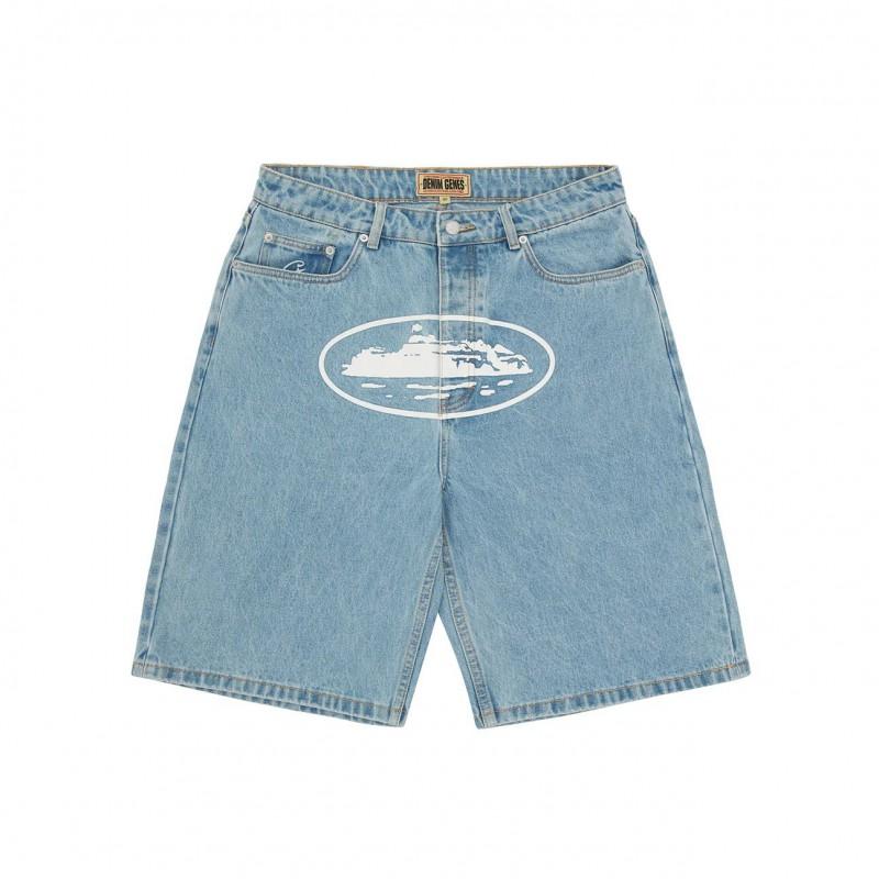 Mens Womens Streetwear Denim Jacket Jeans