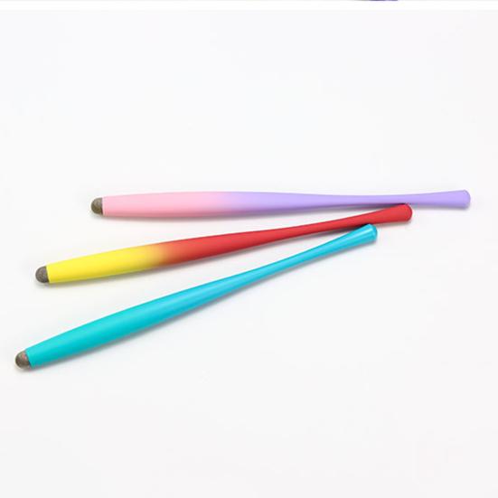 Touchscreen Pen Interchangeable Color Universal Sensitive Nib Gradient Small Waist Shape Writing Aluminum