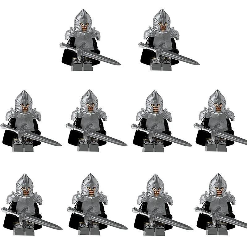 Collection Assembly Toy Minifigure Building Blocks Children's Gift Medieval Knight
