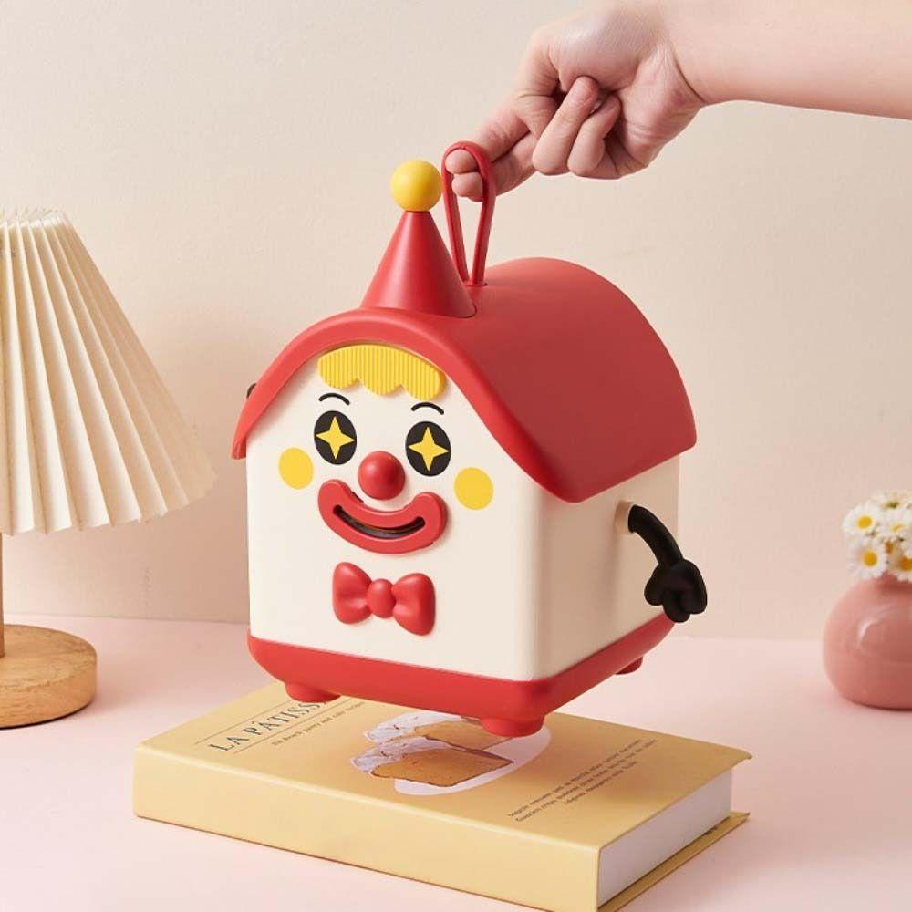 Cartoon House Joker Money Tank Large Capacity Kids Storage Box Coin Savings Tank  Kids