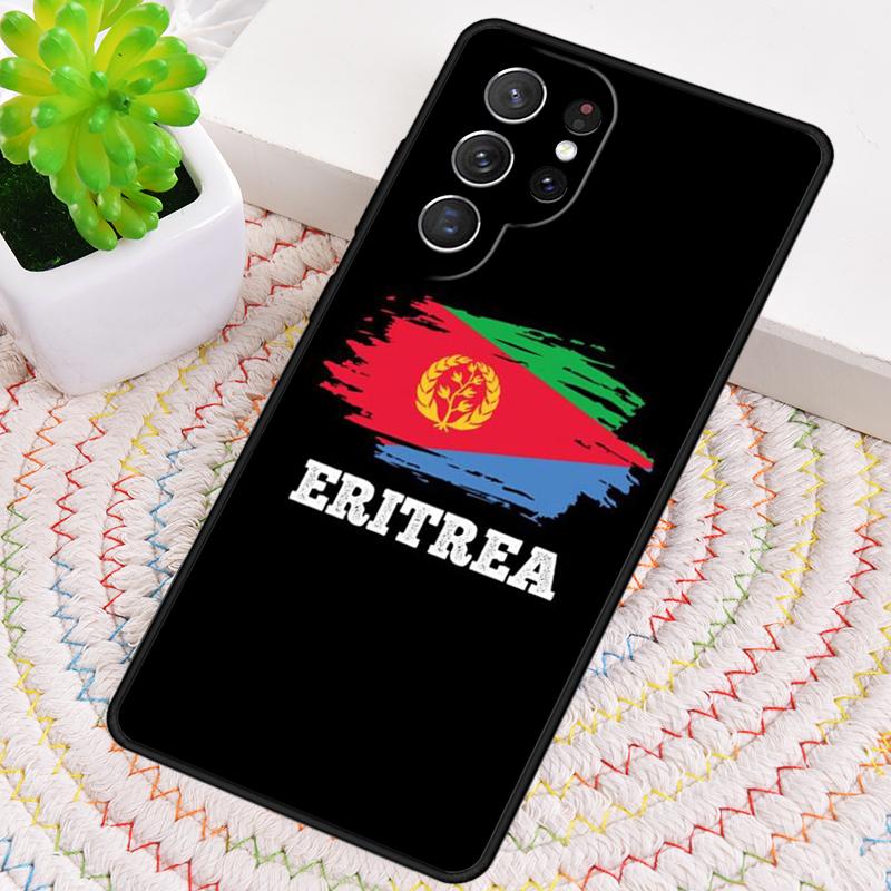 Eritrea Flaggenmuster Handyhülle für Samsung Galaxy note 10 pro S26 Ultra S23 S24 FE S25 S21 S22 PLUS stoßfeste Hülle