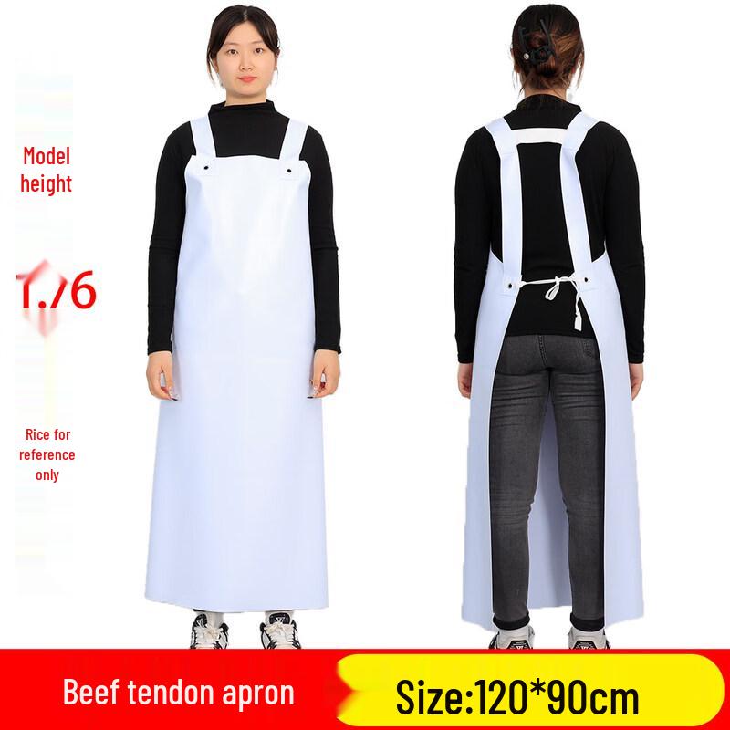 Heavy-Duty Waterproof Oil-Proof PVC Apron