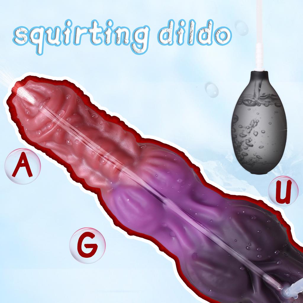 Alien Water Jet Male Silicone Adult Sex Toy Female Masturbator Female Manual Adult Toy