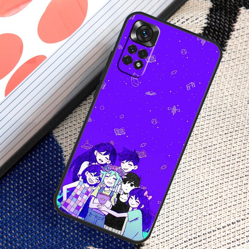 Omori Game Case For Xiaomi Redmi Note 8 9 10 11 12 Pro 8T 9S 10S 11S Redmi 12C 9C 9T 10A 10C Cover