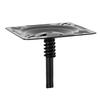 Boat Seat Mount Shock Absorbing Spring Structure Boat Seat   Base for 3Celsius4 Inch Pin Post Socket