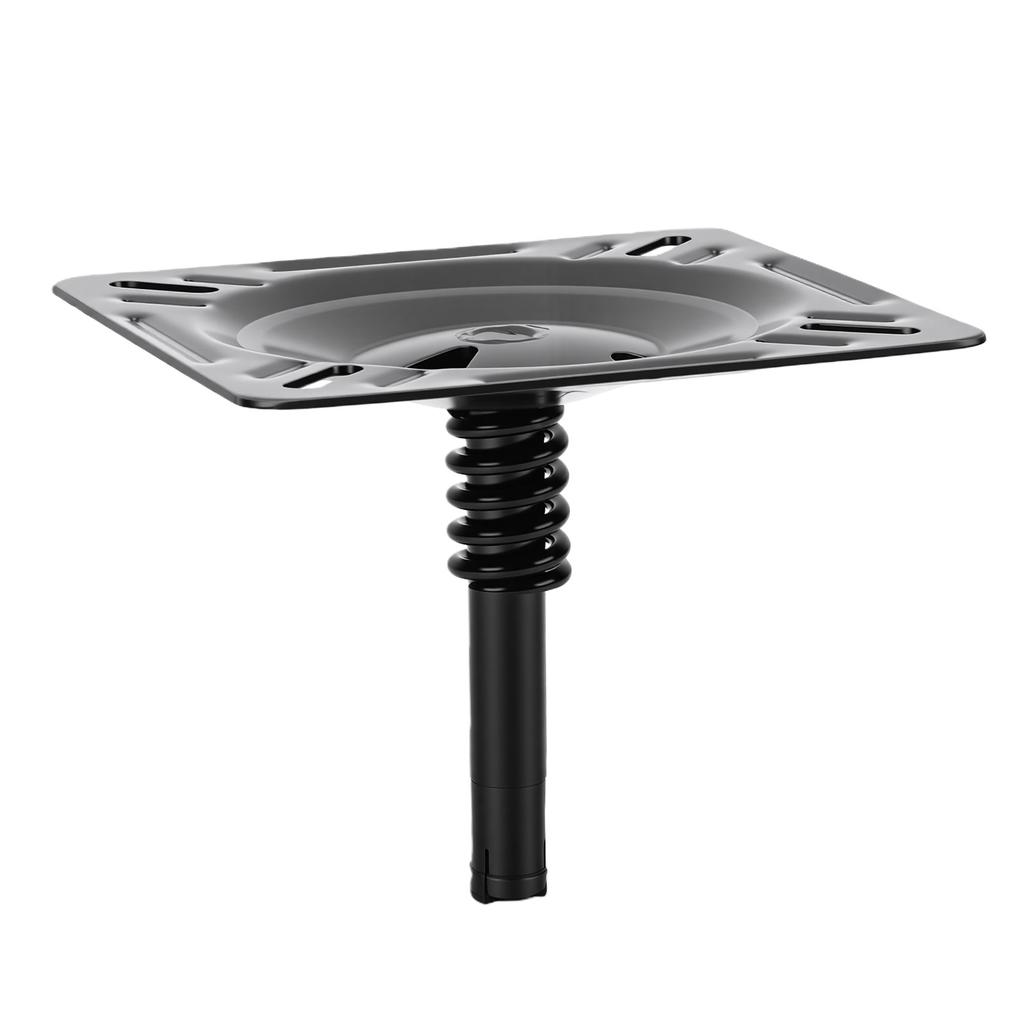 Boat Seat Mount Shock Absorbing Spring Structure Boat Seat Base for 3Celsius4 Inch Pin Post Socket