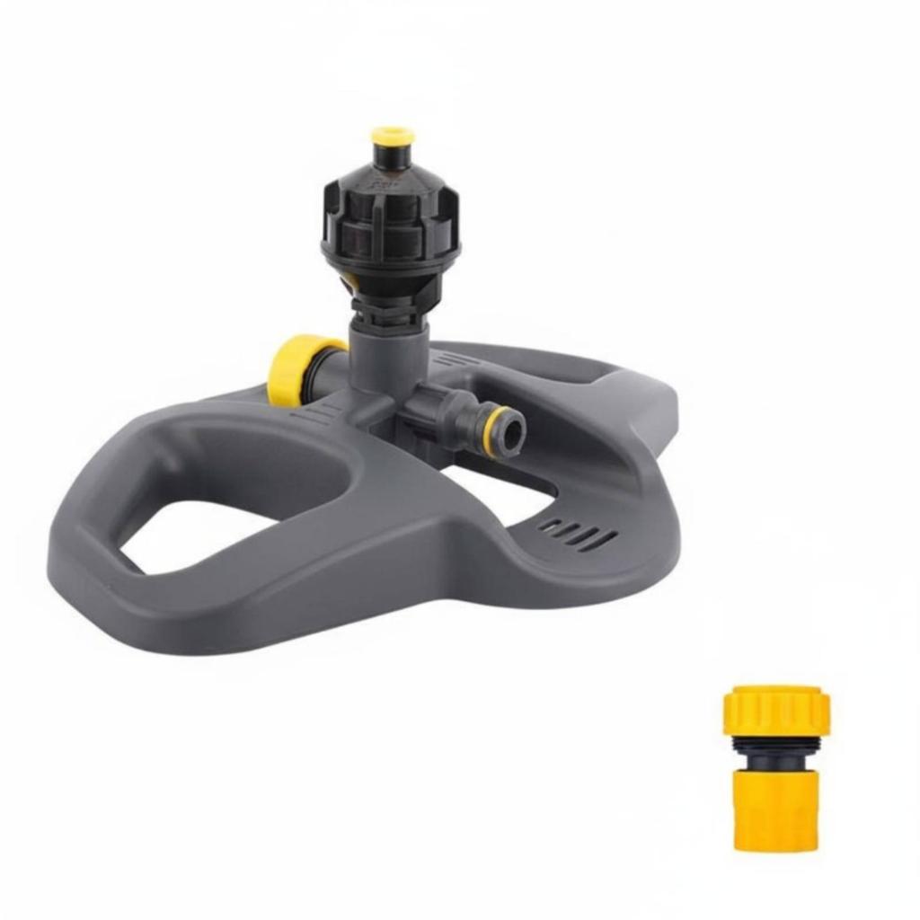 360 Degree Rotating Sprinkler Wide Coverage Automatic Garden Sprinkler Water Spray Spray Head Long-Lasting ABS Plastic Gardening