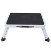 RV Step Stool 3 Gears Height Adjustable Non Slip Wide Finish 150KG Load Capacity RV Platform Step Stool
