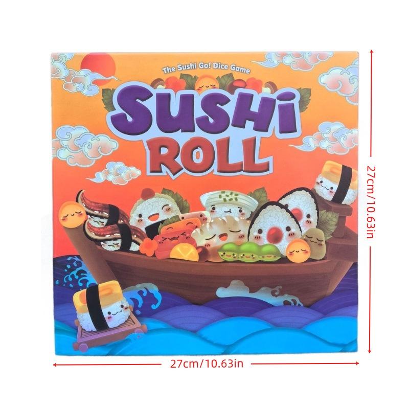 1 Box Fun Card Game Sushi Go Family Gathering Board Game Card Sushi Go Party Card Games Deck Roll Creative Holiday Gift