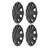 4Pcs 17in Car Hub Cap Sporty Look Protective Easy Installation Wheel Hub Cap Cover for Focus Transit