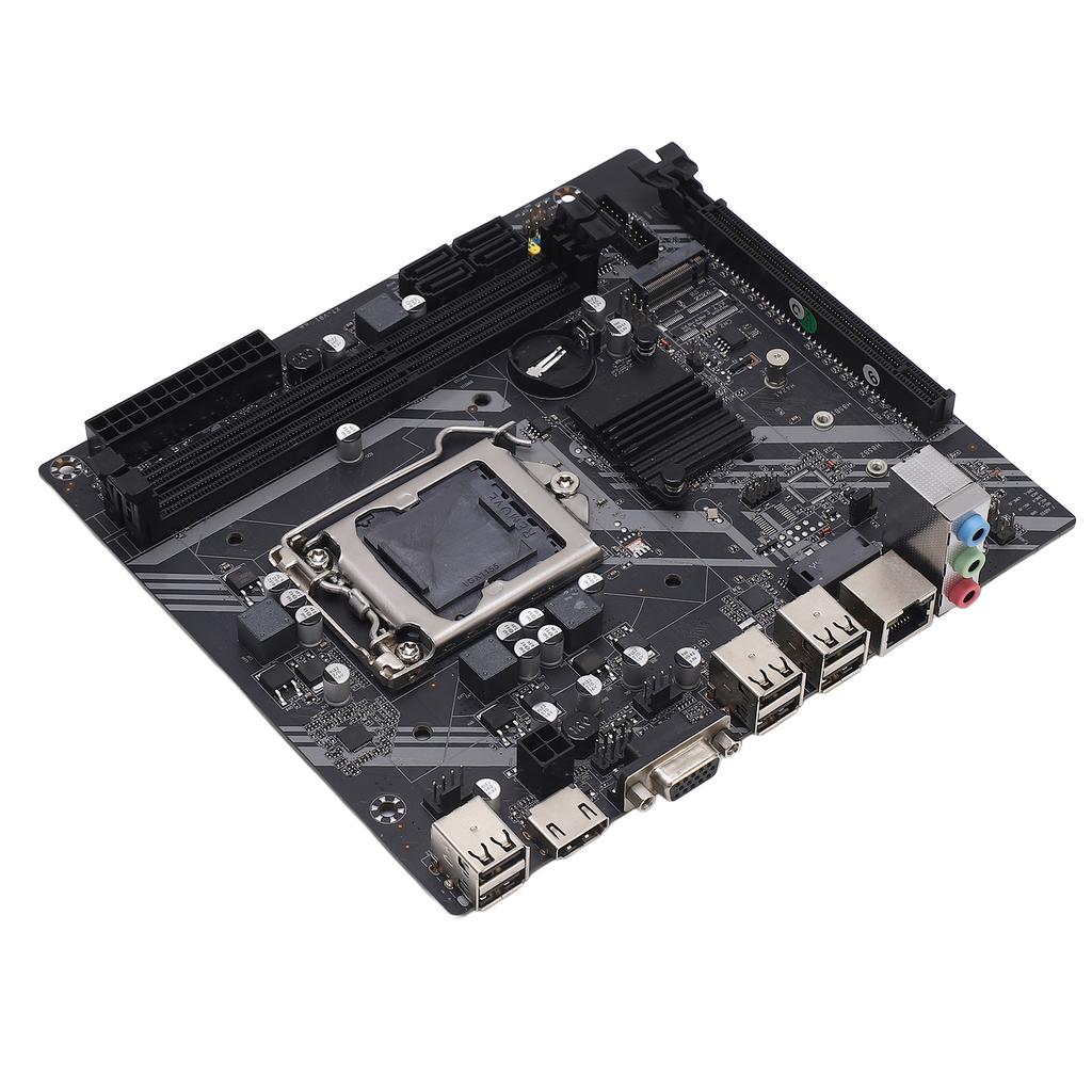 Computer Motherboard 100M Network Card 1155 Pin Dual Channel DDR3 Memory for Quad Core I3 I5 I7 Office Desktop Mainboard