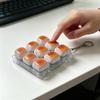 Bread Keyboard Stressed Keychain Stress Reliever Toy With Durable Material Keychain With Fun Design Stress Accessory For Fidgets